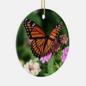 Schöne Monarch-Schmetterlings-Keramik-Verzierung Keramik Ornament (Rechts)