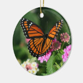 Schöne Monarch-Schmetterlings-Keramik-Verzierung Keramik Ornament (Links)