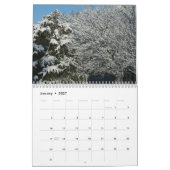 Schöne Monatsgarten-Ansichten Kalender (Jan 2027)