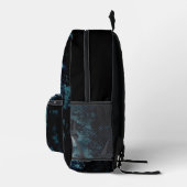 Schöne Mondglühen Bedruckter Rucksack (Rechts)