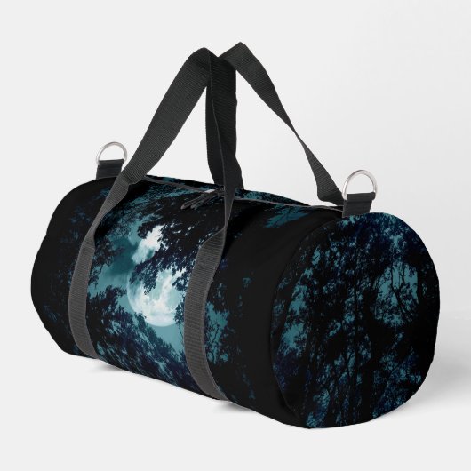 Schöne Mondglühen Duffle Bag (Linke Seite)