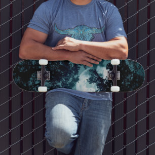 Schöne Mondglühen Skateboard
