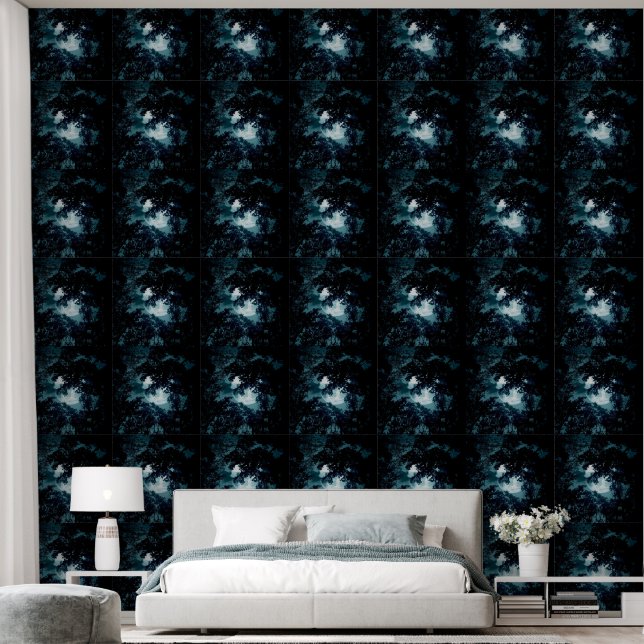 Schöne Mondglühen Tapete (Schlafzimmer)