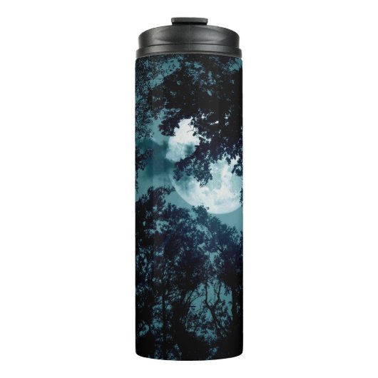 Schöne Mondglühen Thermosbecher (Vorderseite)