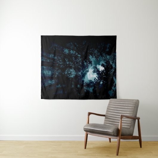 Schöne Mondglühen Wandteppich (Beispiel (Horizontal))