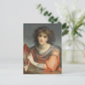 Schöne Mondgöttin Luna Hallé CC1171 Postkarte (Stehend Vorderseite)