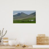 Schöne Mongolei Poster (Küche)
