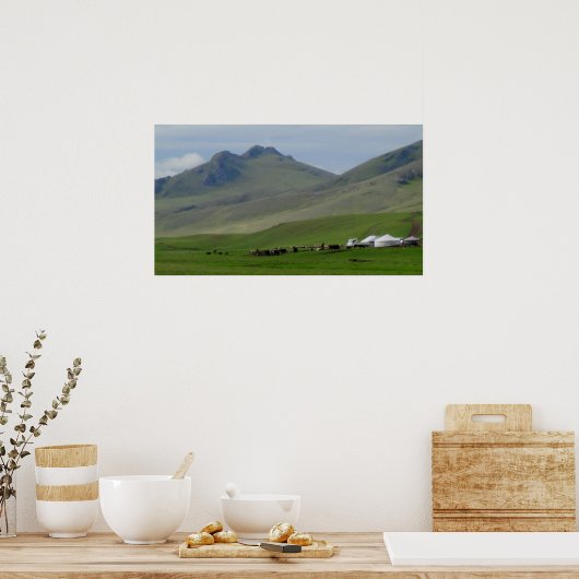 Schöne Mongolei Poster (Küche)
