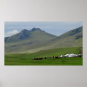 Schöne Mongolei Poster (Vorne)