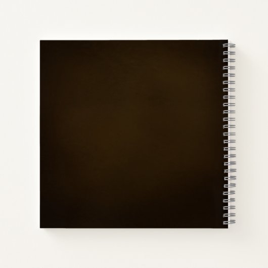 Schöne Monogramm-Imitate Stilvoll Notizblock (Rückseite)