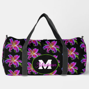 Schöne monogrammierte Reisetasche Duffle Bag