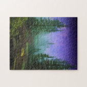 Schöne Moonlight Wilderness Szene Puzzle (Horizontal)