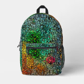 Schöne Mosaik Bedruckter Rucksack (Vorderseite)