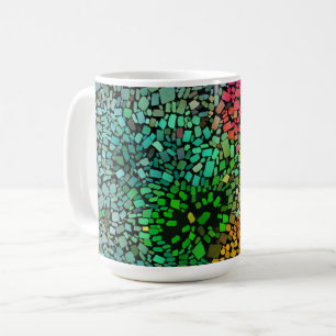 Schöne Mosaik Kaffeetasse