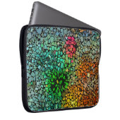 Schöne Mosaik Laptopschutzhülle (Vorne Rechts)