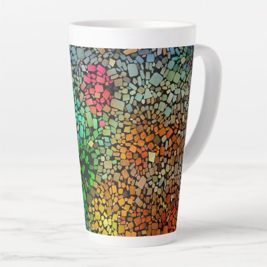 Schöne Mosaik Milchtasse (Rechte Ecke)