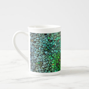Schöne Mosaik Porzellantasse