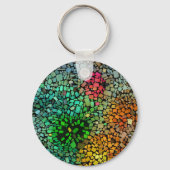 Schöne Mosaik Schlüsselanhänger (Rückseite)