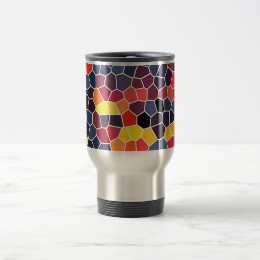 Schöne Mosaik-Tasse Reisebecher (Mittel)