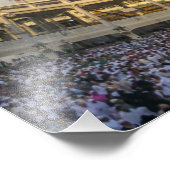Schöne Moschee Mecca Islamischer Kaaba Geschenk Fotodruck (Ecke)