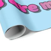 Schöne Multicolor-Weltkarte FotoCollage Geschenkpapier (Rolleneckpunkt)