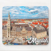 Schöne München, Deutschland Mousepad (Vorne)