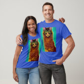 schöne Münzkatze Oversified T-Shirt (Unisex)