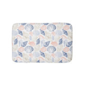 Schöne Muscheln Badematte (Vorderseite)