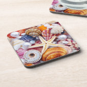 Schöne Muscheln Untersetzer (Linke Seite)