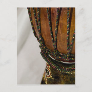 Schöne Musik - Djembe Postkarte