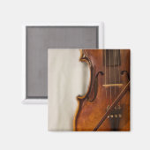 Schöne Musik - Geige Magnet (Vorderseite/Rückseite)