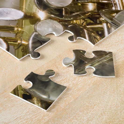 Schöne Musik--Saxophon Puzzle (Seite)