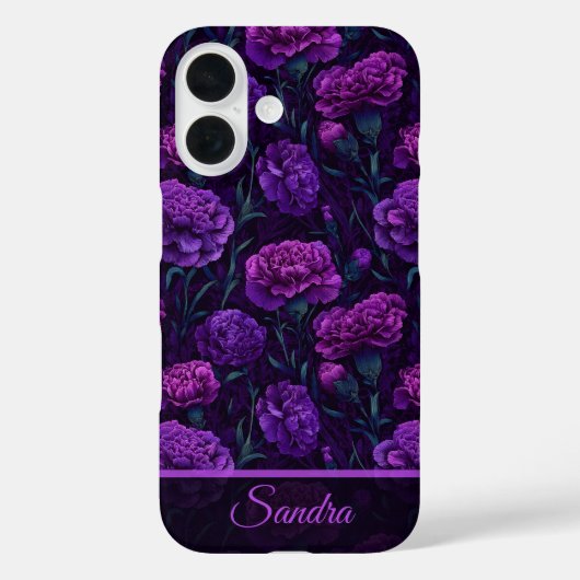Schöne Mutter Geschenke Nelke Maßgeschneidert Case-Mate iPhone Hülle (Rückseite)