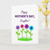 Schöne Mutter Grafikdesign Karte (Gelbe Blume)