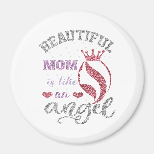 Schöne Mutter ist wie ein Engel Magnet (Vorne)