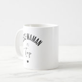 Schöne Mutter Kaffeetasse (Vorderseite Links)