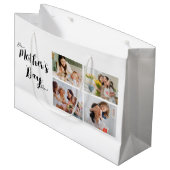 Schöne Mutter-Tag Geschenktasche Große Geschenktüte (Vorderseite Schrägansicht)