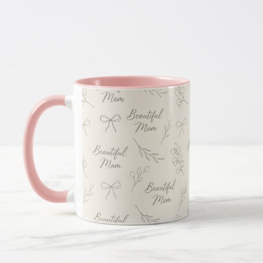 Schöne Mutter Tasse (Links)