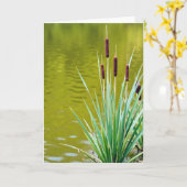 Schöne Muttertag Reed Karte (Gelbe Blume)