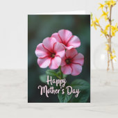 Schöne Muttertag-Rosa-Blütenkarte Karte (Gelbe Blume)
