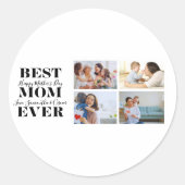 Schöne Muttertagsgeschenk-Aufkleber Runder Aufkleber (Vorderseite)