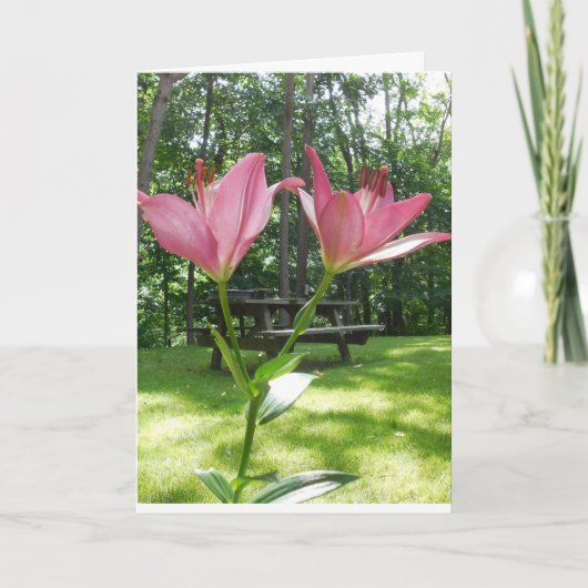 Schöne Muttertagskarte. Karte (Vorderseite)