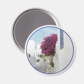 Schöne Mykonos Magnet (Vorderseite/Rückseite)