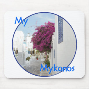 Schöne Mykonos Mousepad