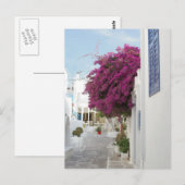 Schöne Mykonos Postkarte (Vorne/Hinten)