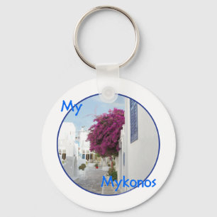 Schöne Mykonos Schlüsselanhänger