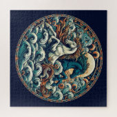 "Schöne mystische Pferde" 31 Puzzle (Horizontal)