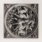 "Schöne mystische Pferde" 34 Puzzle (Horizontal)