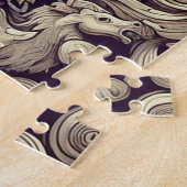 "Schöne mystische Pferde" 46 Puzzle (Seite)