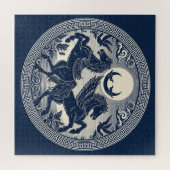 Schöne mystische Pferde 50 Puzzle (Horizontal)